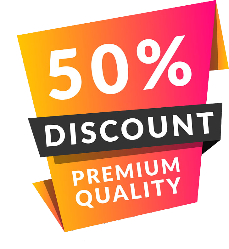 50% Discount Premium Quality